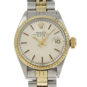 ROLEX Oyster perpetual Watches 6517 Date cal.1161 SilverDial Stainless steel